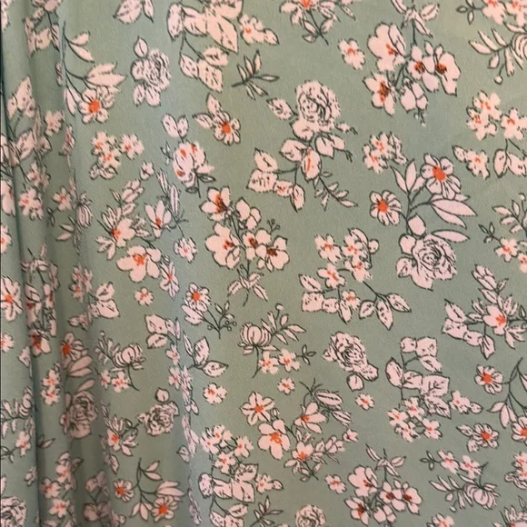 Haptics Mint Floral Dress - Picture 9 of 9